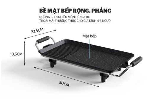 Bếp nướng điện SUNHOUSE SHD4600 to - Hình ảnh 3