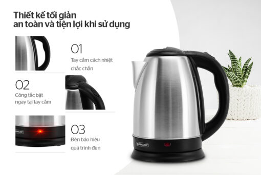 Ấm siêu tốc SUNHOUSE SHD1182 - Hình ảnh 4