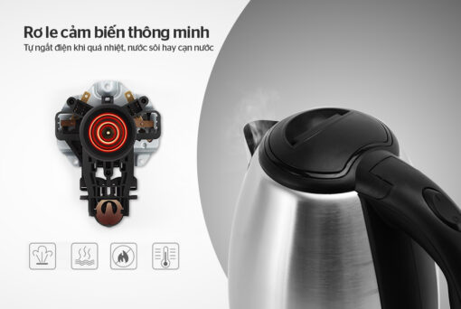 Ấm siêu tốc SUNHOUSE SHD1182 - Hình ảnh 7