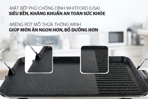 Bếp nướng điện SUNHOUSE SHD4607 - Hình ảnh 4