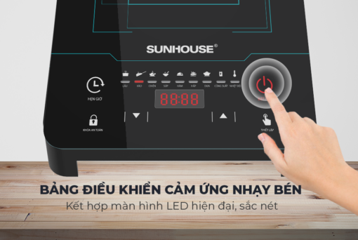 Bếp từ đơn SUNHOUSE SHD6879 kèm nồi lẩu - Hình ảnh 5