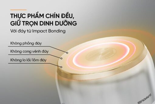 Bộ nồi Inox 5 đáy SUNHOUSE SHG788 - Hình ảnh 9