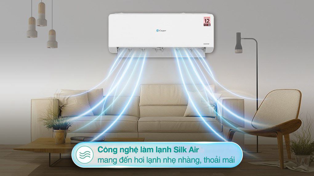 Điều hòa Casper Inverter 1 HP QC-09IS36 - Công nghệ làm lạnh