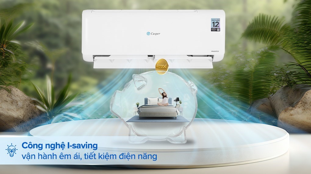 Điều hòa Casper Inverter 2 HP TC-18IS36 - Công nghệ tiết kiệm điện