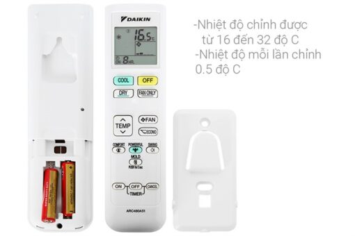 Điều hòa Daikin Inverter 1 1.5 2 HP FTKB25WMVMV - Hình ảnh 4