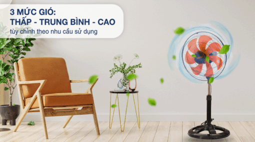 Quạt lửng Senko 7 cánh LTS1636 65W