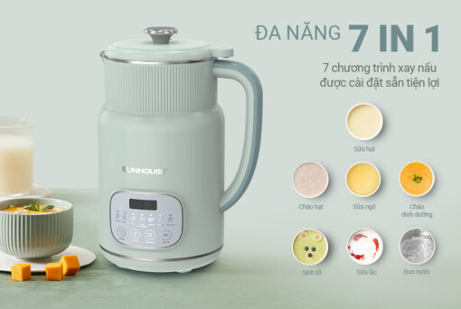 Máy làm sữa hạt đa năng Sunhouse SHD5260 - Hình ảnh 3