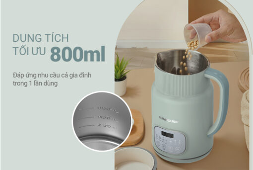 Máy làm sữa hạt đa năng Sunhouse SHD5260 - Hình ảnh 4