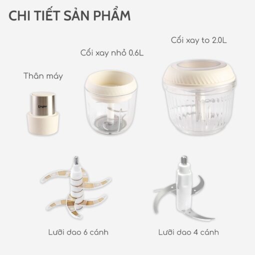 Máy Xay Thịt Đôi Engler EL5146 - Hình ảnh 2