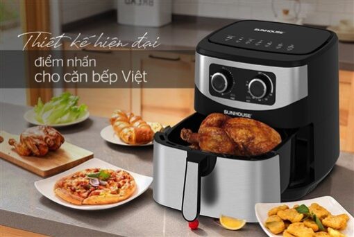 Nồi chiên không dầu 9L SUNHOUSE SHD4035 - Hình ảnh 9
