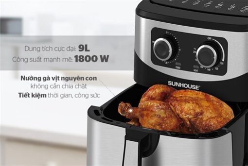 Nồi chiên không dầu 9L SUNHOUSE SHD4035 - Hình ảnh 11