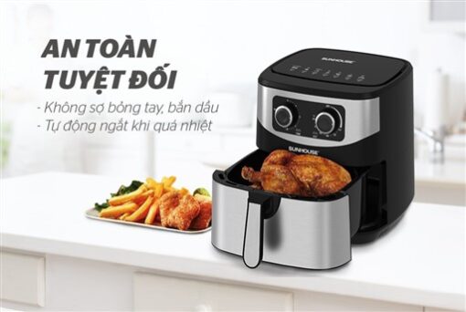Nồi chiên không dầu 9L SUNHOUSE SHD4035 - Hình ảnh 14