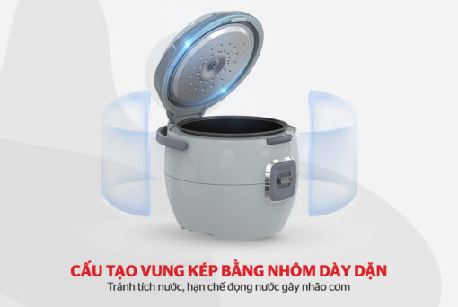 Nồi cơm điện 1.8L SUNHOUSE SHD8663G - Hình ảnh 4