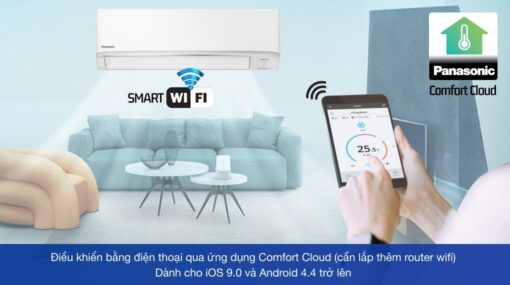 Máy lạnh 2 chiều Panasonic Inverter 1 HP CU/CS-YZ9WKH-8