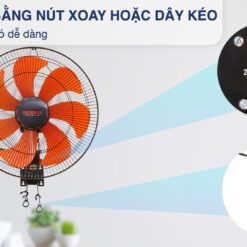 Quạt treo tường Senko 7 cánh TC1622 65W