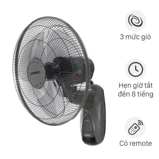Quạt treo điều khiển từ xa SENKO TR 1628 47W