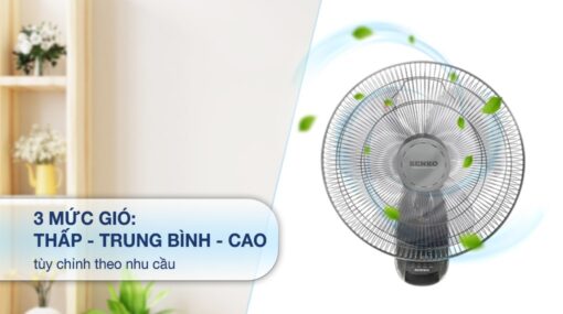 Quạt treo điều khiển từ xa SENKO TR 1628 47W - Hình ảnh 5