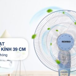 Quạt treo tường Senko 3 cánh TC1626 47W