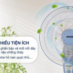 Quạt treo tường Senko 3 cánh TC1626 47W