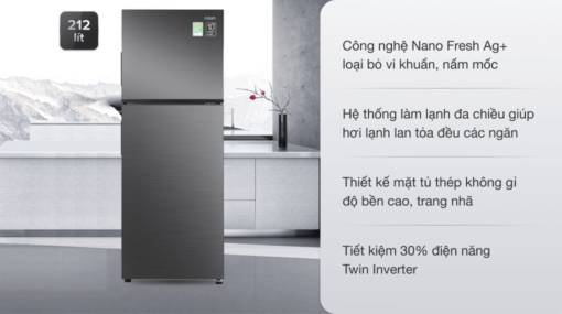 Tủ lạnh Aqua Inverter 212 lít AQR-T239FA(HB) - Hình ảnh 11