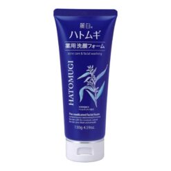 Sữa Rửa Mặt Hatomugi The Medicated Facial Foam Dưỡng Ẩm, Ngừa Mụn 130g