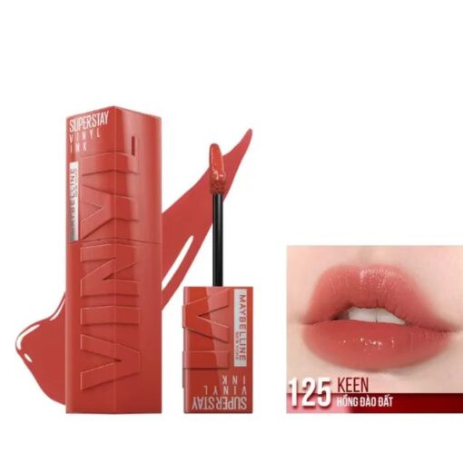 Son Bóng Maybelline Super Stay Vinyl Ink P4949 - Hình ảnh 6