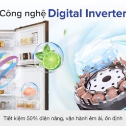 Tủ lạnh Samsung Inverter 256 lít RT25M4032BU/SV