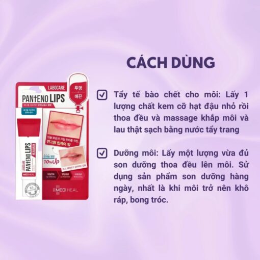 Son Dưỡng Môi Mediheal Labocare Pantenolips 28841 - Hình ảnh 3