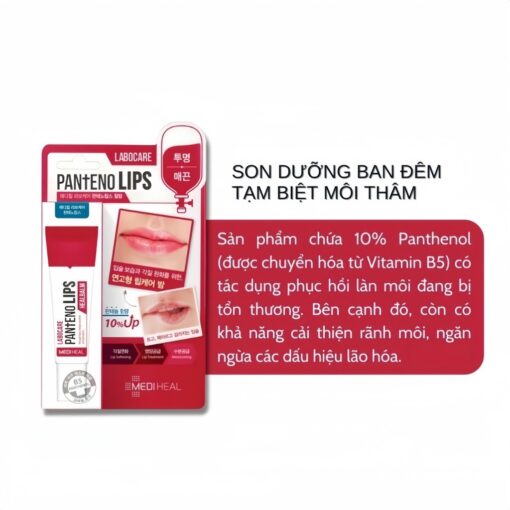 Son Dưỡng Môi Mediheal Labocare Pantenolips 28841 - Hình ảnh 4