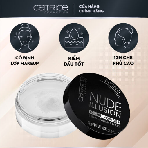 Phấn Phủ Catrice Kiềm Dầu Dạng Bột N3471 - Hình ảnh 5