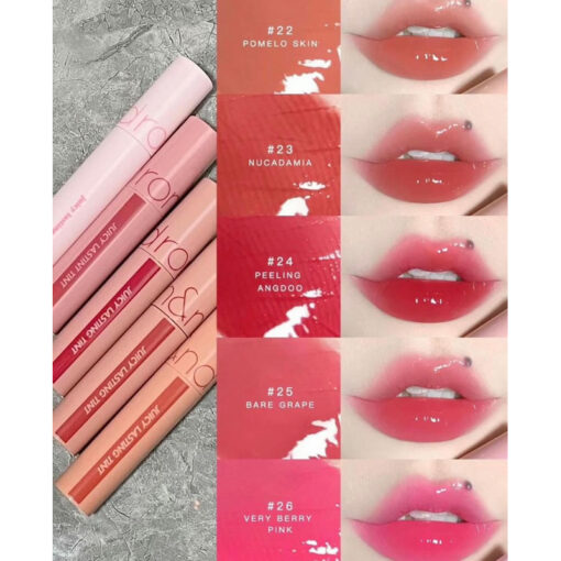 Son Tint lì Romand Juicy Lasting bóng cho môi căng mọng Hàn Quốc 5.5g P4406 - Hình ảnh 3