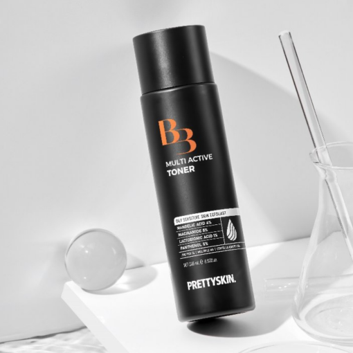 Nước Hoa Hồng Dưỡng Da Trắng Sáng Pretty Skin B3 Multi Active 205ml P4652 - Hình ảnh 2