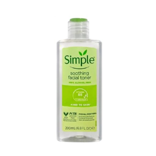 Nước Hoa Hồng Simple Dịu Da, Cấp Ẩm 200ml Kind to Skin Soothing Facial Toner 25687