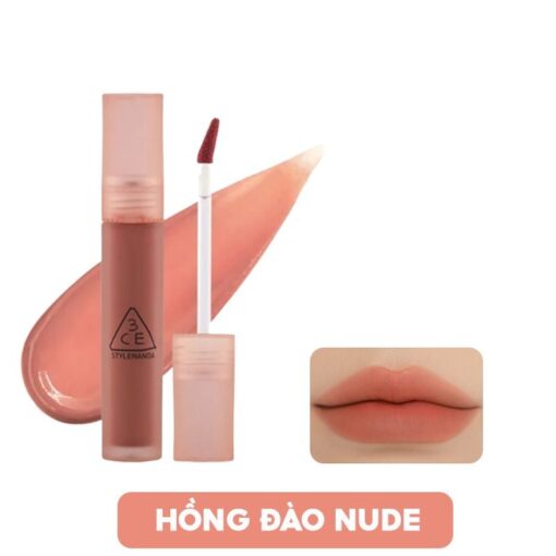 Son Kem Lì 3CE Blur Water Tint Mềm Mượt Môi 4.6g N3672 - Hình ảnh 5