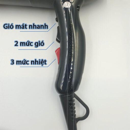 Máy sấy tóc Panasonicc 6680 2300W công suất lớn dùng cho salon - Hình ảnh 4
