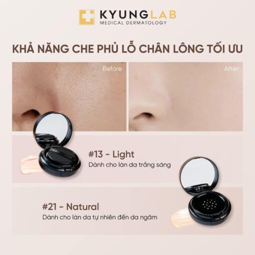 Phấn Nước Trang Điểm KyungLab SPF 50+, PA+++ P4925 - Hình ảnh 3