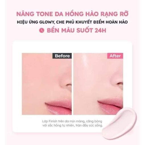 Kem chống nắng nâng tông Make P:rem Soothing Pink Tone Up Sun Cream SPF 50+ N3630 - Hình ảnh 3