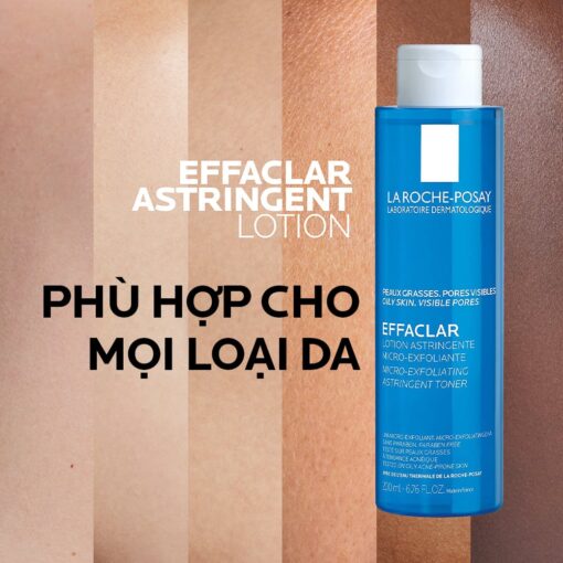 Nước Hoa Hồng La Roche-Posay Effaclar Toner 200ml 08159 - Hình ảnh 5