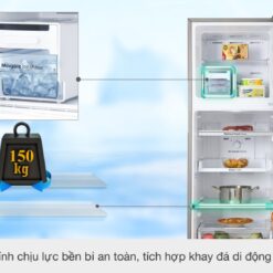 Tủ lạnh Samsung Inverter 256 lít RT25M4032BU/SV