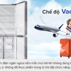 Tủ lạnh Samsung Inverter 488 lít Multi Door RF48A4000B4/SV