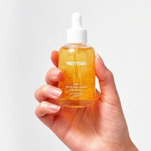 Tinh Chất Dưỡng Da Pretty Skin 24k Gold Collagen Ampoule 50ml - Hình ảnh 2