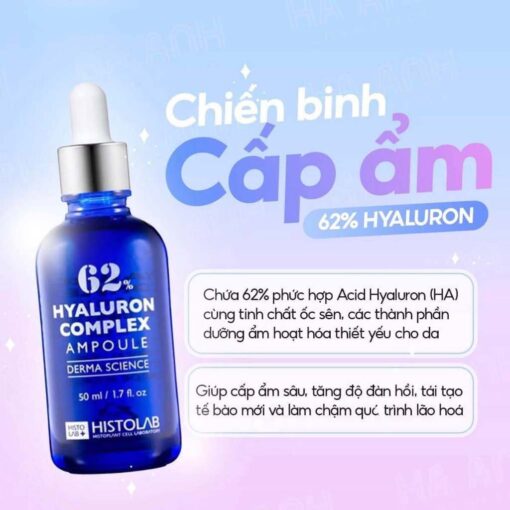 Tinh chất Serum Histolab 50ml chống lão hoá, trẻ hóa  50% EGF Complex Ampoule Derma Science 50ml 70178 - Hình ảnh 6