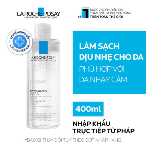 Nước Tẩy Trang La Roche-Posay Dành Cho Da Nhạy Cảm 400ml - Hình ảnh 5