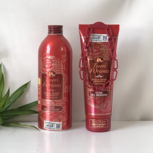 Sữa Tắm Nước Hoa Hương Hoa Sen Tesori D'Oriente Lotus Flower And Shea Butter Bath Cream - Hình ảnh 5