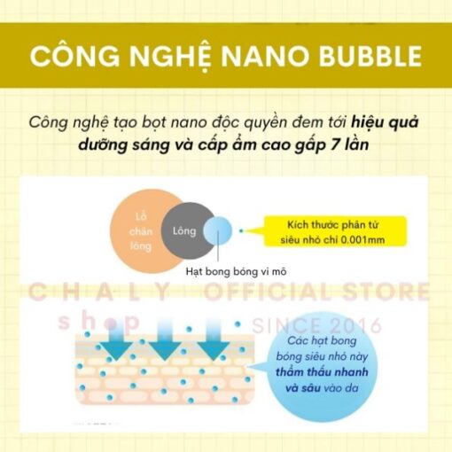 Lotion Cure Pure Bubble Bọt Khí Nano Dưỡng Sáng Da Cấp Ẩm Gấp 7 Lần Nhật Bản 190mL - Hình ảnh 5