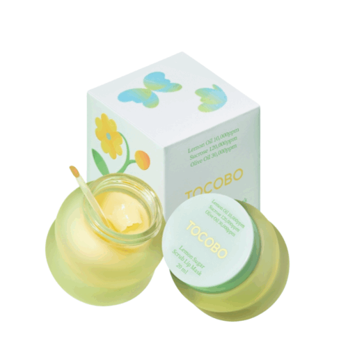 Mặt Nạ Ngủ Môi Tẩy Tế Bào Chết Tocobo Lemon Sugar Scrub Lip Mask 20ml P4931