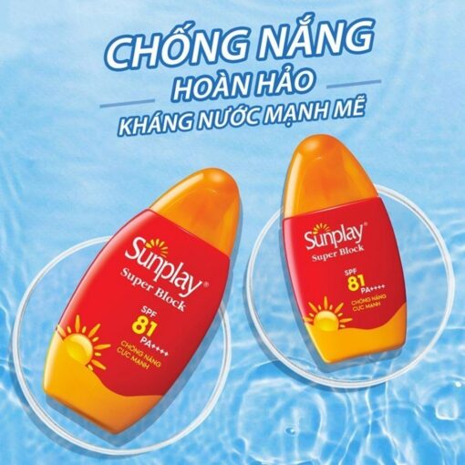 Sữa Chống Nắng Sunplay Bảo Vệ Vượt Trội SPF81 PA++++ 70g - Hình ảnh 3