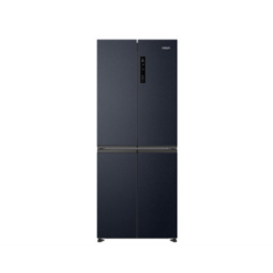 Tủ lạnh Aqua Inverter 410 lít Multi Door AQR-M466XA(CBC) Đen Xám Mặt thép