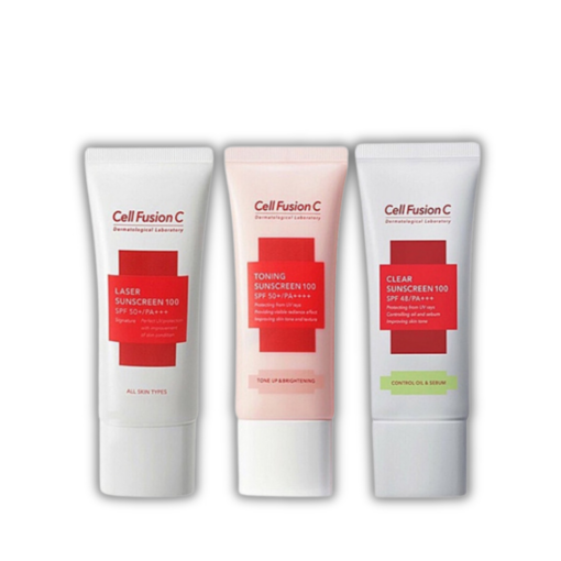 Kem Chống Nắng CELL FUSION C 100 SPF50+ PA +++ Hàn Quốc Dưỡng Trắng và Nâng Tone cho mọi loại da 50g