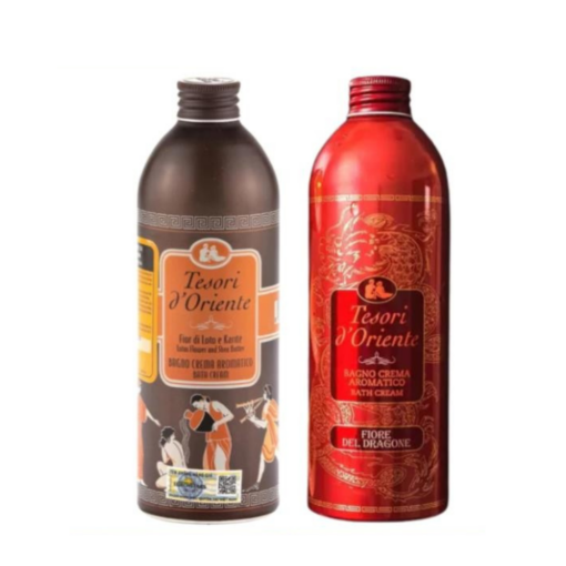 Sữa Tắm Nước Hoa Hương Hoa Sen Tesori D'Oriente Lotus Flower And Shea Butter Bath Cream
